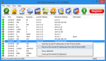 Anti DDoS Guardian screenshot 2