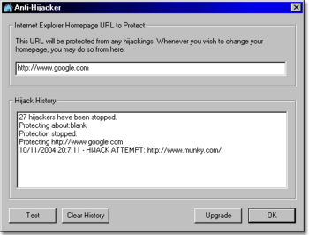 Anti-Hijacker screenshot