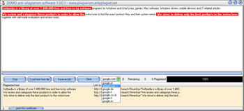 Anti-plagiarism Software screenshot 2
