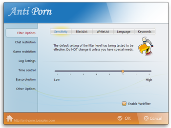 Anti-Porn Parental Controls screenshot