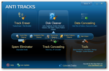 Anti Tracks Free Edition screenshot 2