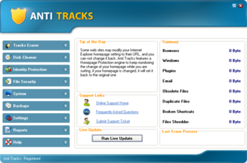 Anti Tracks screenshot 2