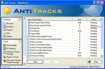 Anti Tracks screenshot 3