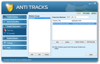 Anti Tracks screenshot 4