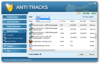 Anti Tracks screenshot 5