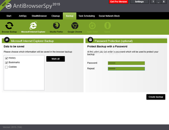 AntiBrowserSpy screenshot 11