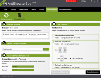 AntiBrowserSpy screenshot 12