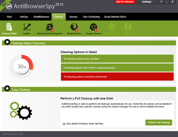 AntiBrowserSpy screenshot 7