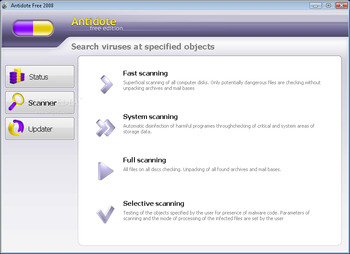 Antidote Free 2008 screenshot 2