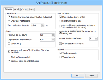 AntiFreeze.NET screenshot 11