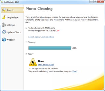 AntiPhotoSpy screenshot