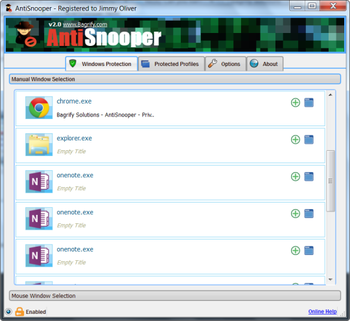 AntiSnooper Pro screenshot