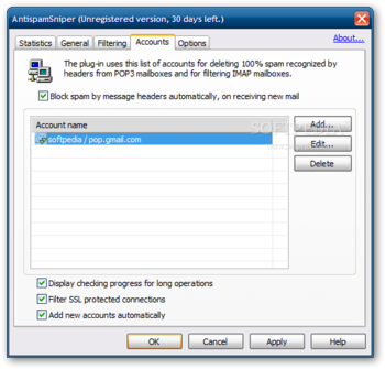 AntispamSniper for Outlook Express screenshot 6