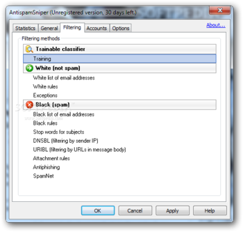 AntispamSniper for Outlook screenshot 5
