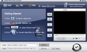Antsoft iPhone Video Converter screenshot