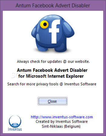 Antum Facebook Advert Disabler screenshot