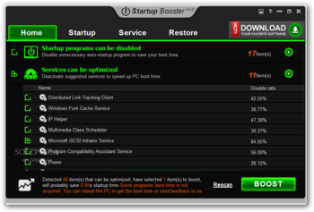 Anvi Startup Booster screenshot 2