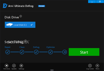 Anvi Ultimate Defrag Pro screenshot