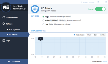 Anvi Web Firewall screenshot 4