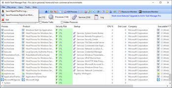 AnVir Task Manager Free screenshot 4