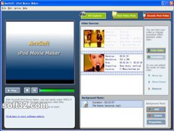 AnvSoft iPod Movie Maker screenshot 2