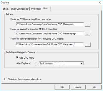AnvSoft Movie DVD Maker screenshot 13