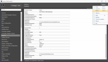 Anxron Winformation screenshot 4