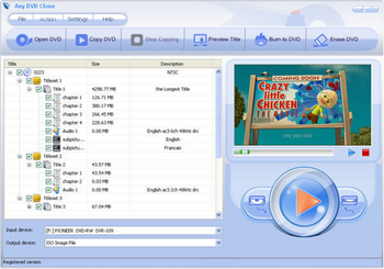 Any DVD Clone screenshot