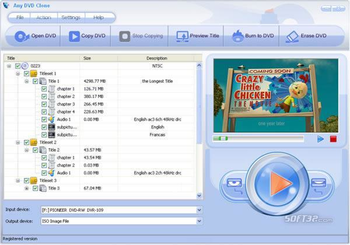 Any DVD Clone screenshot 3