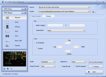 Any DVD Cloner Platinum screenshot 6