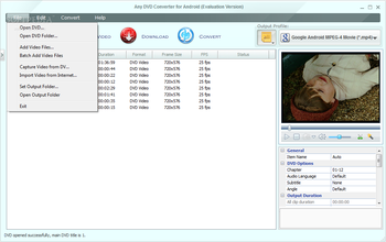 Any DVD Converter for Android screenshot 3