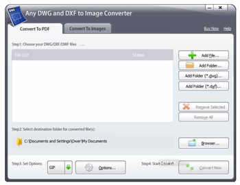 Any DWG and DXF to Image Converter 2009 screenshot 2