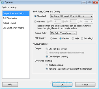 Any DWG and DXF to PDF Converter screenshot 2