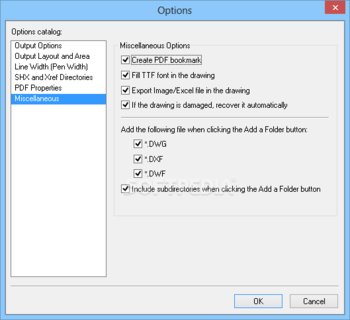 Any DWG to PDF Converter Pro screenshot 7