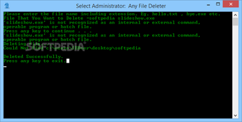 Any File Delete screenshot