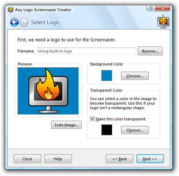 Any Logo Screensaver Creator screenshot 3