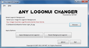 Any LogonUI Changer screenshot