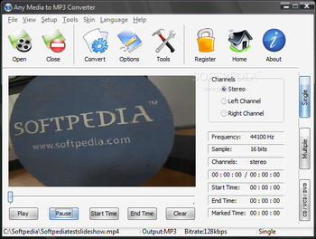 Any Media to MP3 Converter screenshot
