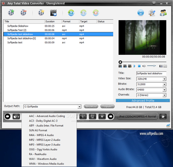 Any Total Video Converter screenshot 2