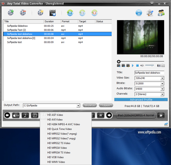 Any Total Video Converter screenshot 3