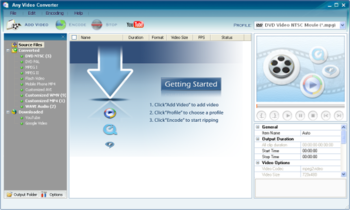 Any Video Converter Freeware screenshot 2