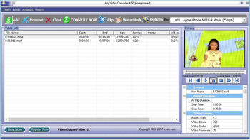 Any Video Converter screenshot