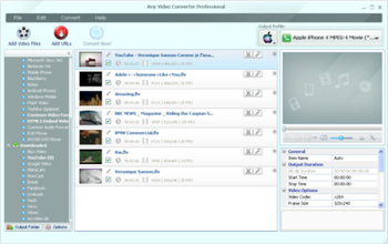 Any Video Converter Pro screenshot