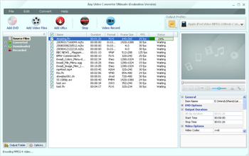 Any Video Converter Ultimate screenshot