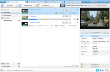 Any Video to DVD Converter and Burner screenshot