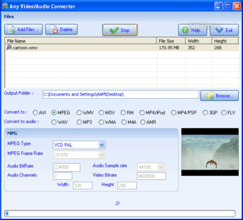 Any Video/Audio Converter screenshot 3