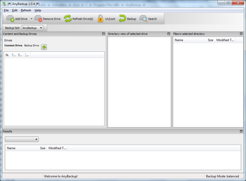 AnyBackup screenshot