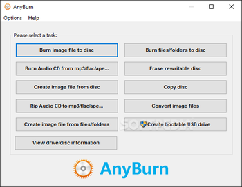 AnyBurn screenshot