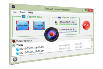 AnyCap Screen Recorder screenshot