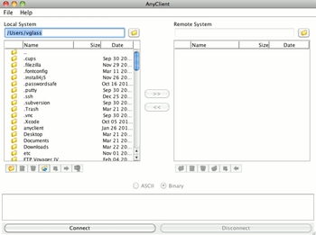 AnyClient screenshot